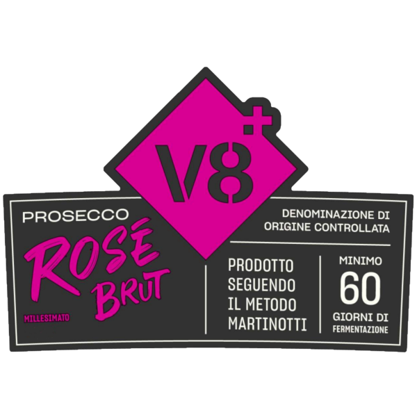 V8+ Lele Prosecco Rosé Brut